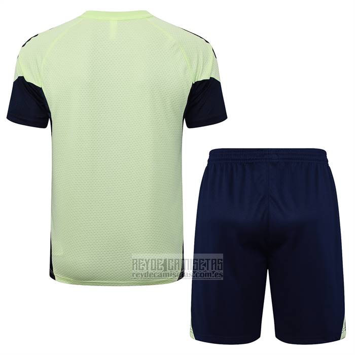 Chandal del Real Madrid Manga Corta 2025-2026 Verde - Pantalon Corto
